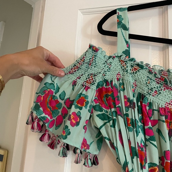 Tanya Taylor Size 2 Floral Dress - Picture 5 of 8